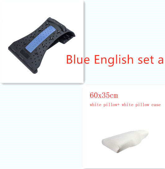 Home lumbar spine cervical support neck traction device Home lumbar spine cervical support neck traction device